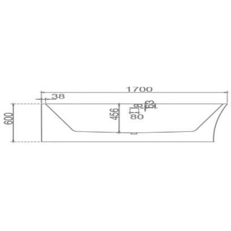 SUNNY HARPER-170 Freestanding Bath